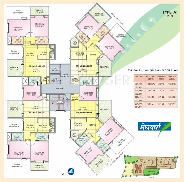 Images for Cluster Plan of Kalaapi Construction Meghvarsha
