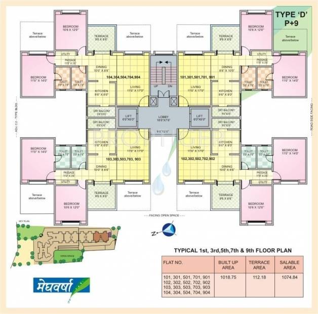 Images for Cluster Plan of Kalaapi Construction Meghvarsha