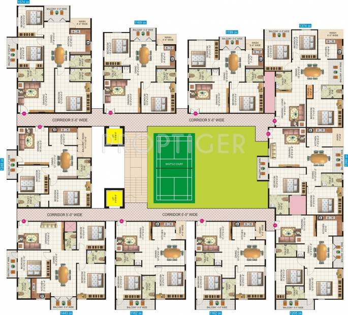 Images for Cluster Plan of MC Builders Anisha Stoneyards