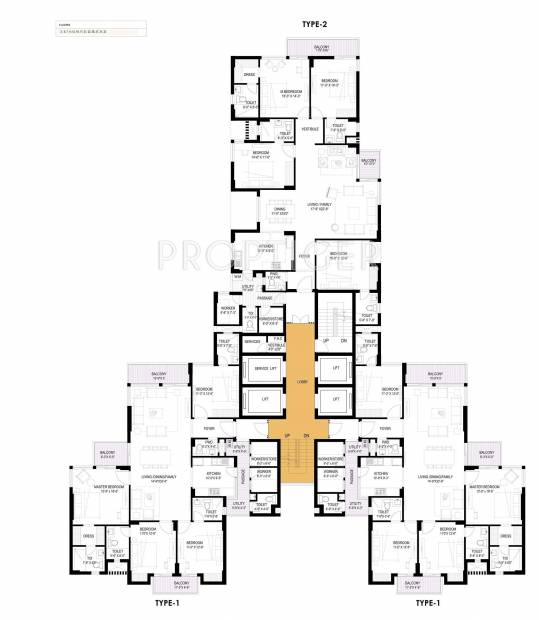  the-orchards Images for Cluster Plan of Jaypee The Orchards