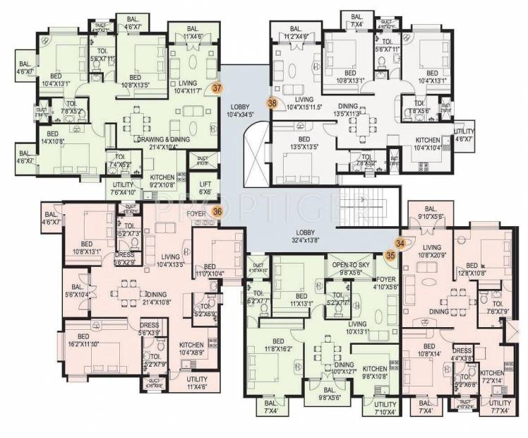 Images for Cluster Plan of Mahaveer Varna