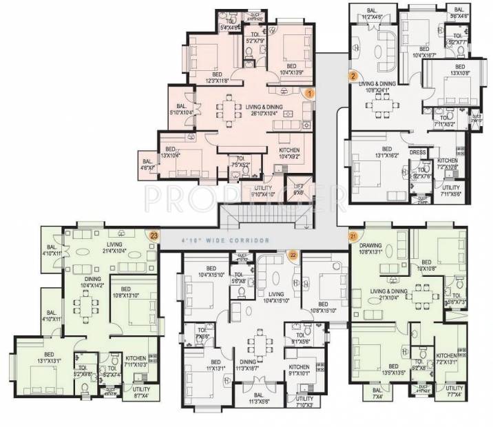 Images for Cluster Plan of Mahaveer Varna