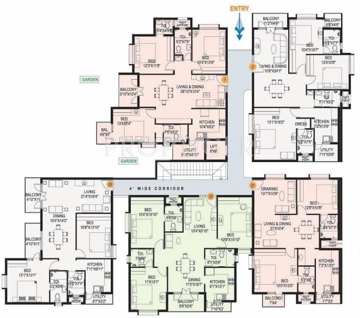 Images for Cluster Plan of Mahaveer Varna