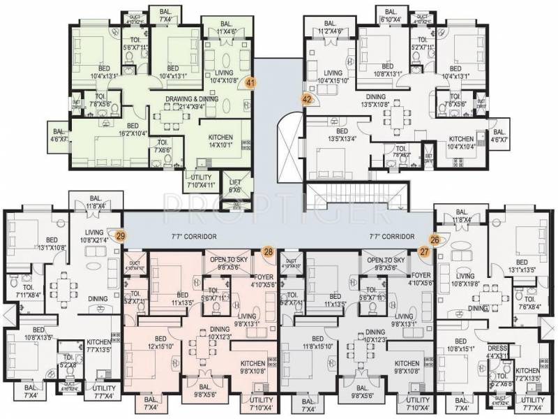 Images for Cluster Plan of Mahaveer Varna