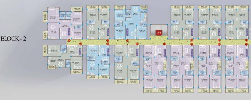  calyx Block A Cluster Plan