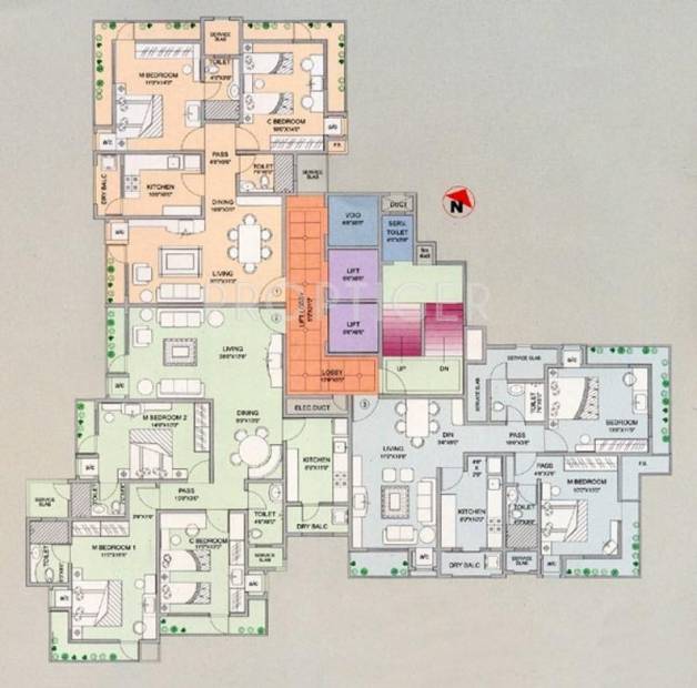 Images for Cluster Plan of Ashray Minarette