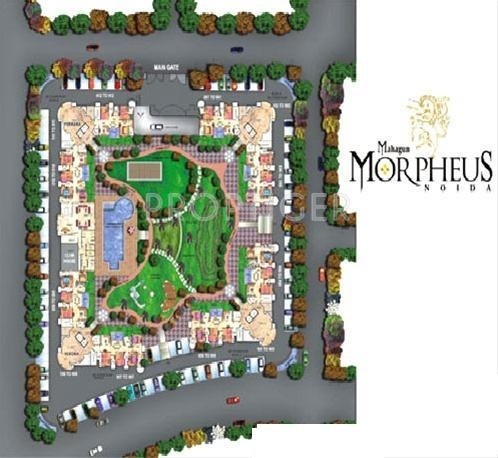  morpheus Images for Site Plan of Mahagun Group Morpheus