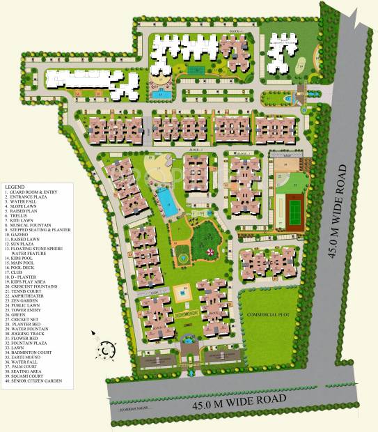  integrity Images for Site Plan of Ajnara Integrity