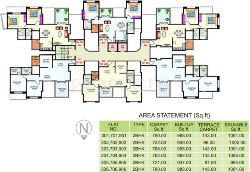 Images for Cluster Plan of Nirman Developers Landmark