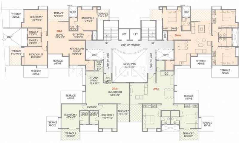 Images for Cluster Plan of MS Karan Athena A Building And B Building