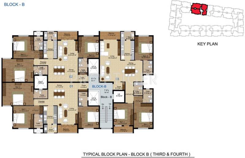Images for Cluster Plan of Lancor The Central Park Lake Front