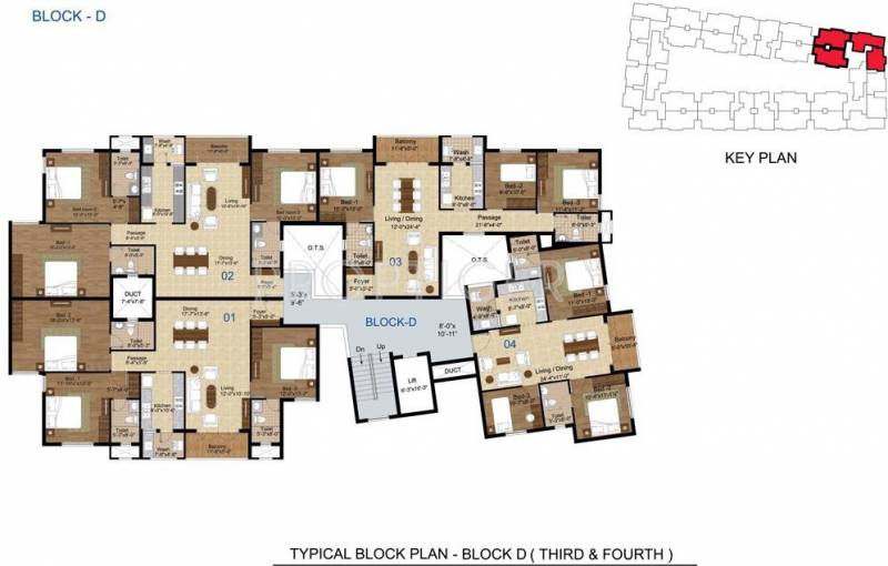 Images for Cluster Plan of Lancor The Central Park Lake Front
