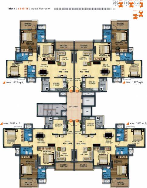 Images for Cluster Plan of MRKR Mera Homes