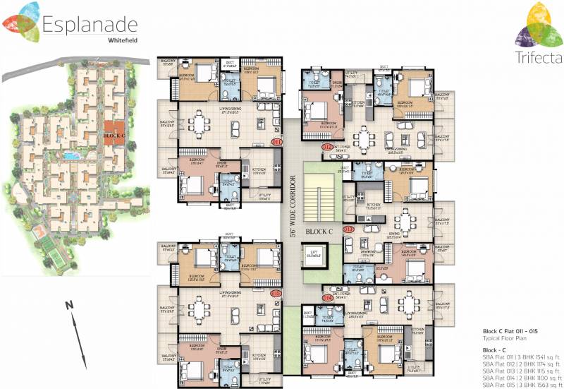 Images for Cluster Plan of Trifecta Esplanade