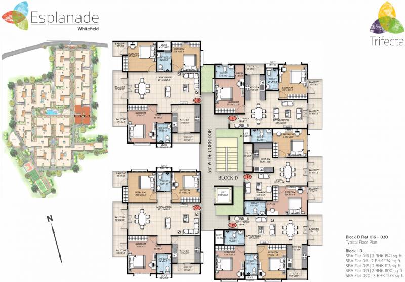 Images for Cluster Plan of Trifecta Esplanade