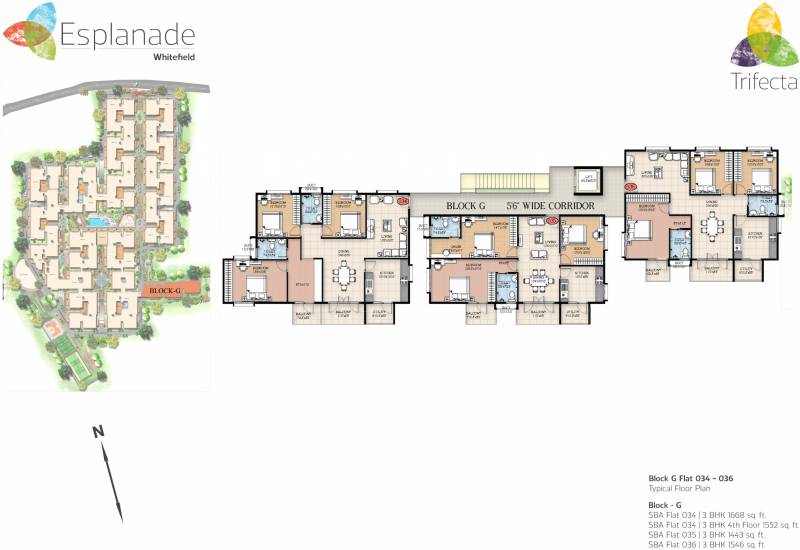 Images for Cluster Plan of Trifecta Esplanade
