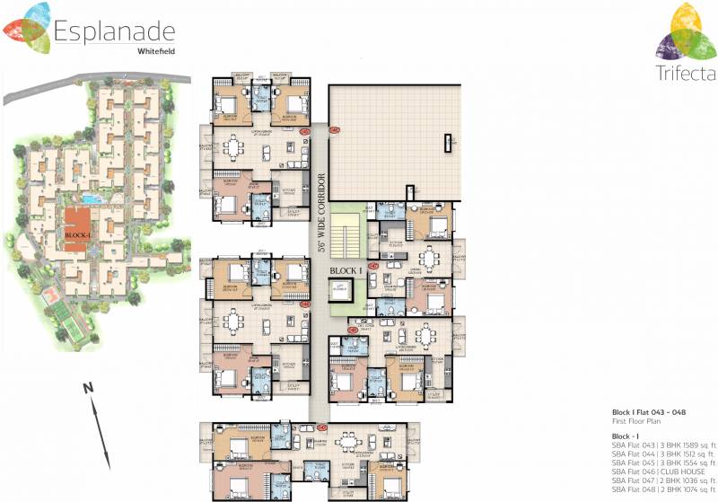 Images for Cluster Plan of Trifecta Esplanade