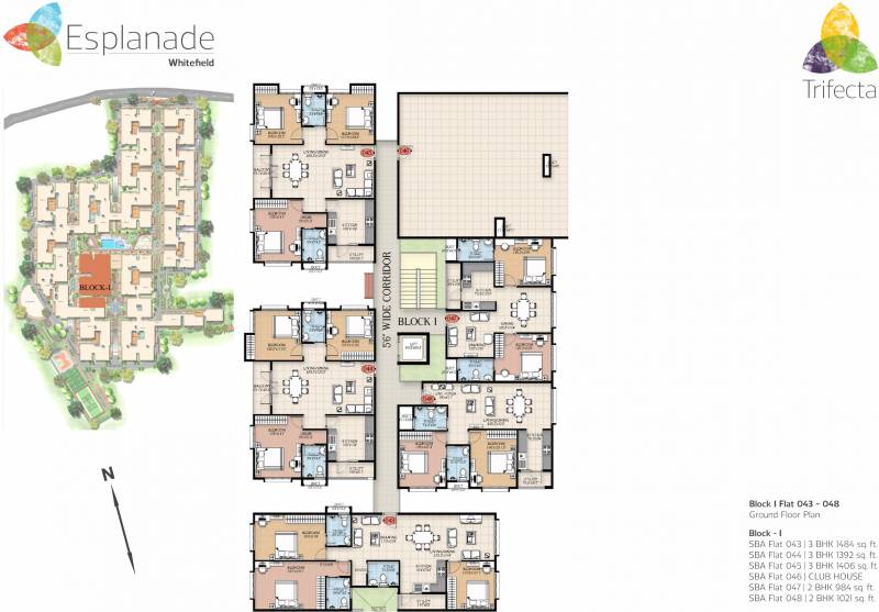 Images for Cluster Plan of Trifecta Esplanade