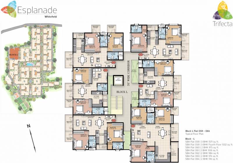 Images for Cluster Plan of Trifecta Esplanade