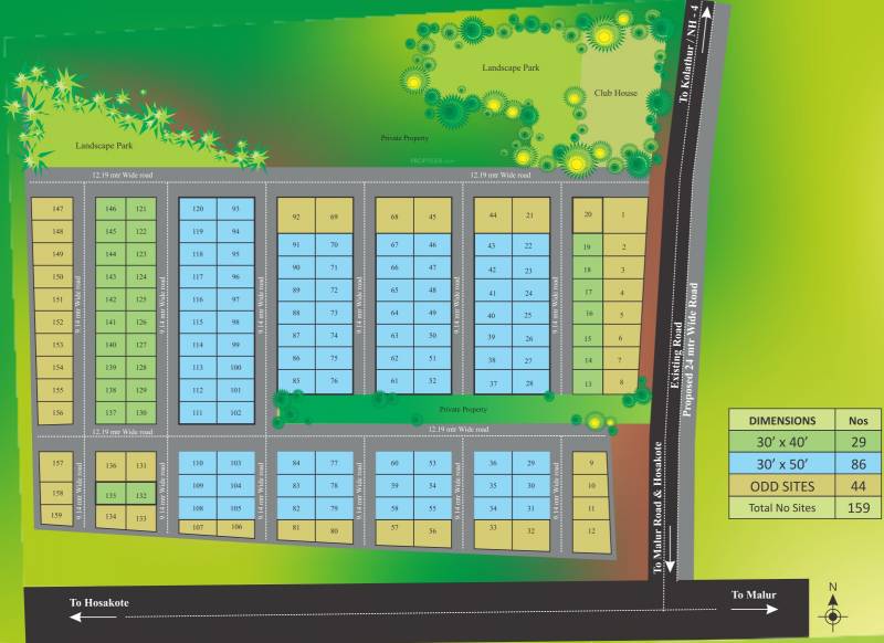 Images for Layout Plan of Tekton Delonix City