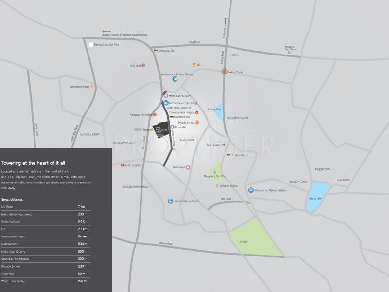  one-bangalore-west Images for Location Plan of Phoenix One Bangalore West