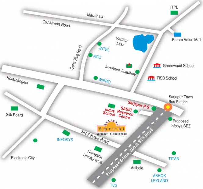  smrithi Images for Location Plan of Shriram Smrithi