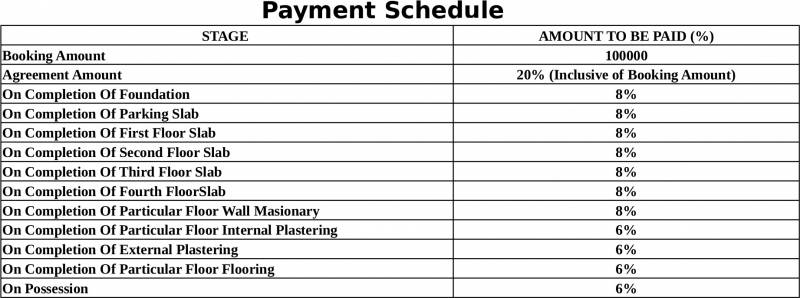 Images for Payment Plan of Kataria Paradise