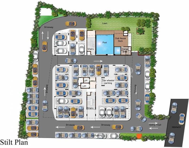 Images for Cluster Plan of DivyaSree Serene Nest