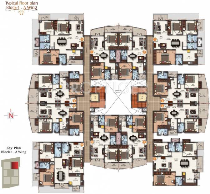 Images for Cluster Plan of Maithri Shilphitha Royal