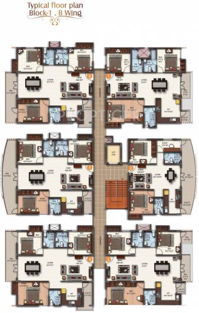 Images for Cluster Plan of Maithri Shilphitha Royal