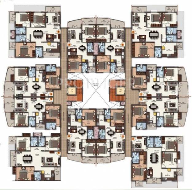 Images for Cluster Plan of Maithri Shilphitha Royal