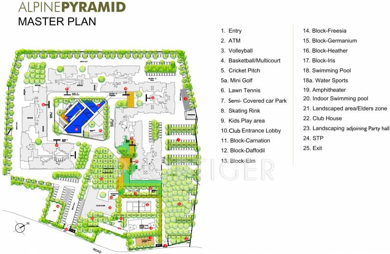  pyramid Images for Master Plan of Alpine Pyramid