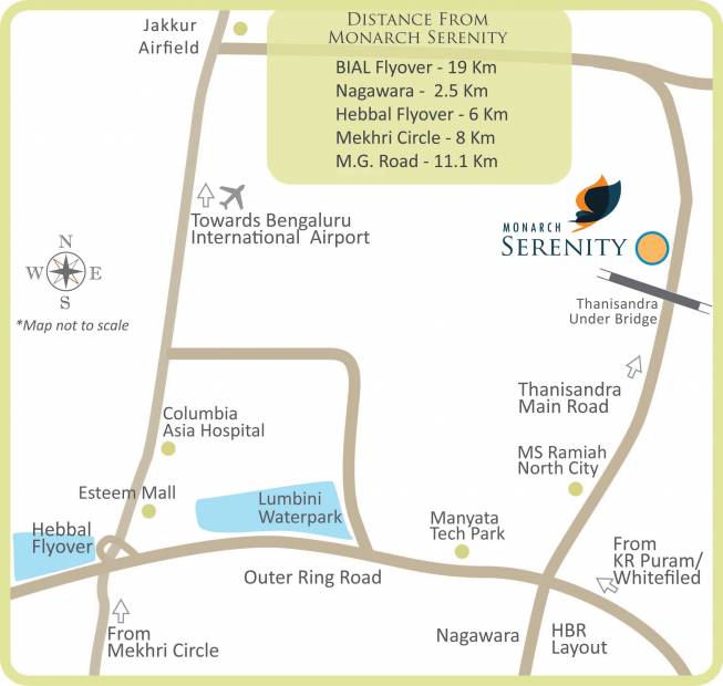  serenity Images for Location Plan of Monarch Serenity