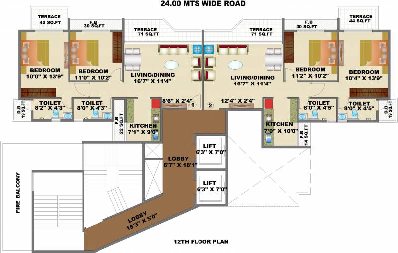 Images for Cluster Plan of Satyam Empress