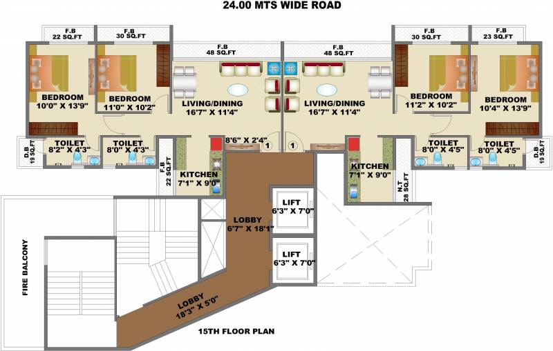 Images for Cluster Plan of Satyam Empress