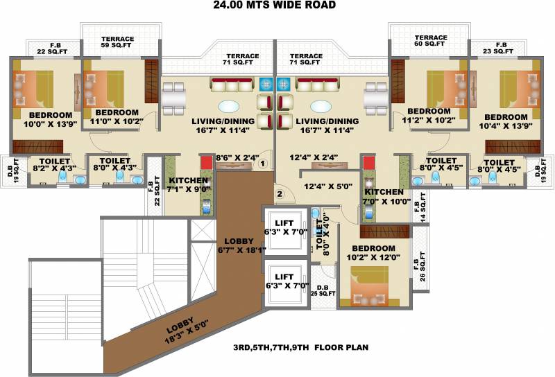 Images for Cluster Plan of Satyam Empress
