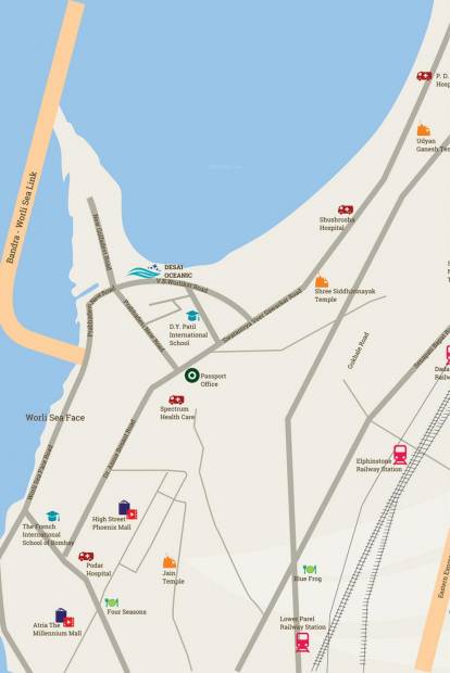 Images for Location Plan of Spark Spark Desai Oceanic