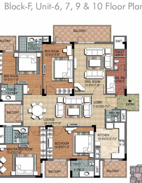  city Block H Cluster Plan