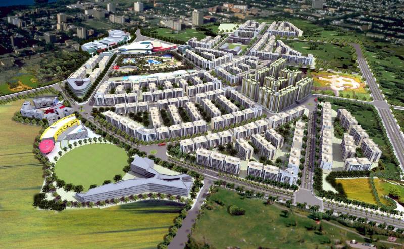  avenue-i Images for Elevation of Rustomjee Avenue I