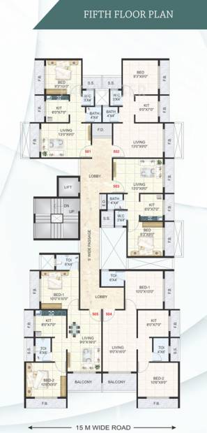 Images for Cluster Plan of Devkrupa Dev Enclave
