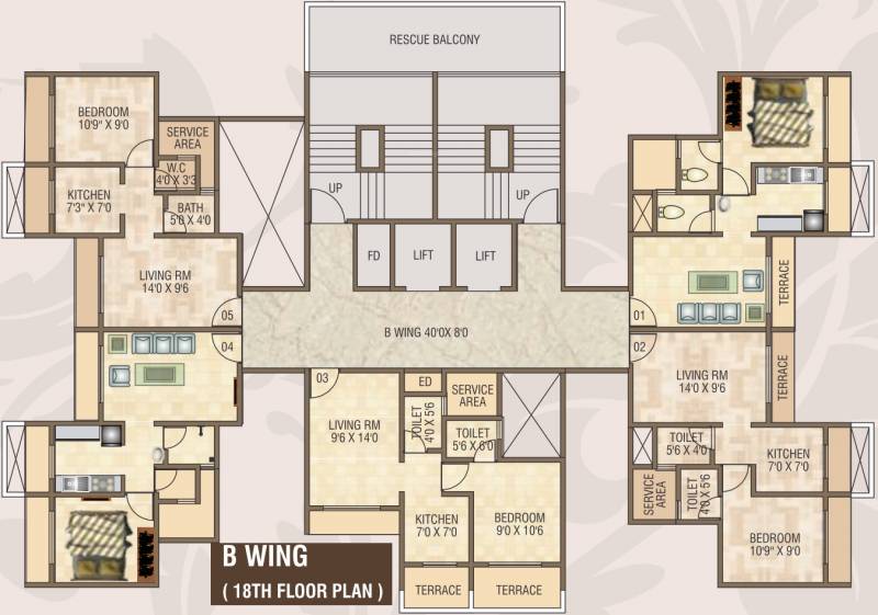Images for Cluster Plan of Devkrupa Dev Luxuria