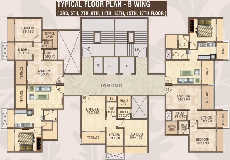 Images for Cluster Plan of Devkrupa Dev Luxuria