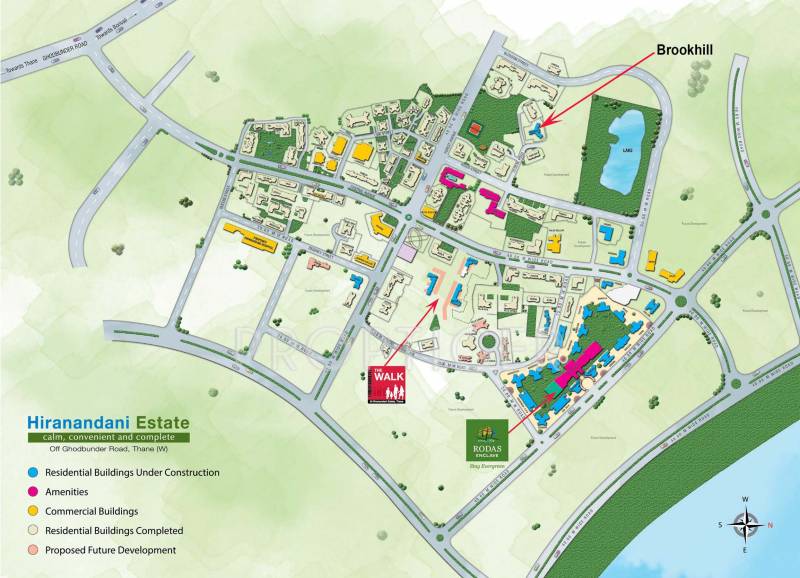  brookhill Images for Layout Plan of Hiranandani Developers Brookhill