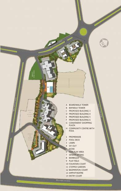 Images for Site Plan of Axis La Promenade