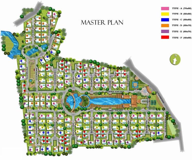  oasis Images for Master Plan of Prestige Oasis