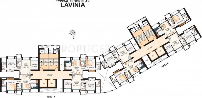  lavinia Images for Cluster Plan of Hiranandani Lavinia