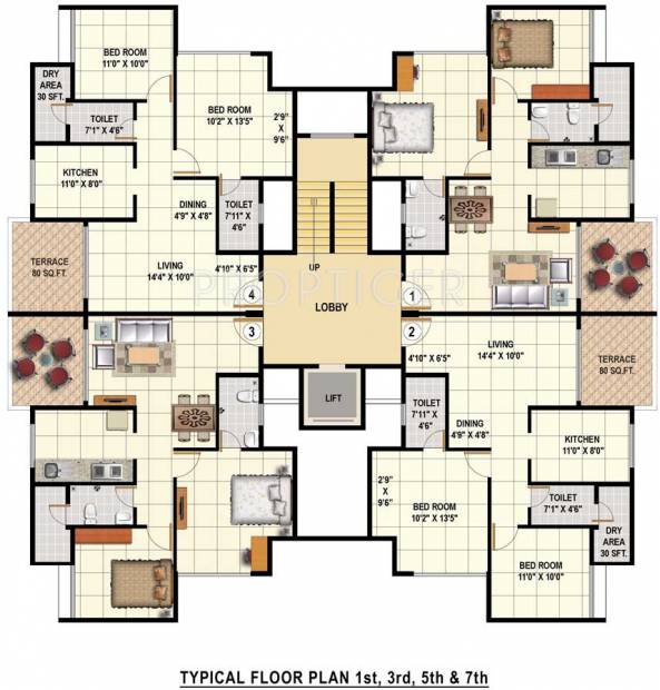 Images for Cluster Plan of Mahaavir Vatika