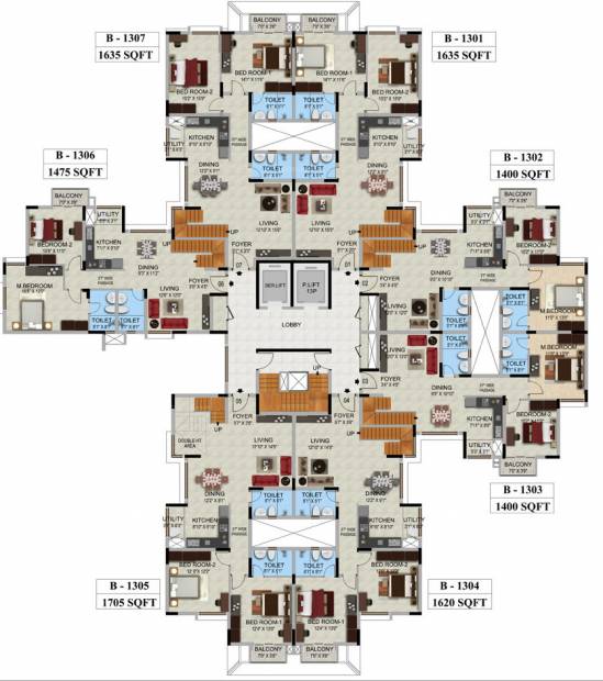  webcity Images for Cluster Plan of Mantri WebCity