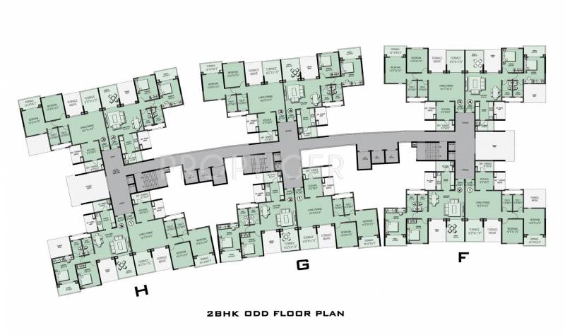  24k-sereno Images for Cluster Plan of Kolte Patil 24K Sereno