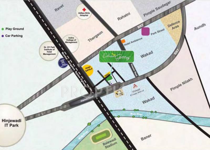 Images for Location Plan of Siddhivinayak Groups Echoing Greens